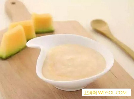 水果米糊的做法_白米-块儿-梨子-米粉-搅拌-香蕉-水果-