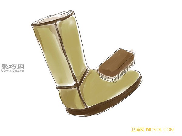 怎么清洁雪地靴清洁护养雪地靴(Ug_护养-晾干-清洁剂-靴子-