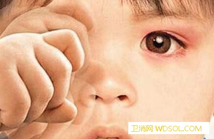 宝宝眼皮上有红点点是怎么回事_麦粒肿-结膜炎-上有-眼部-