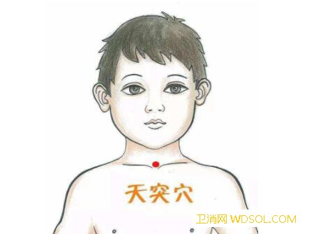 小儿风热感冒咳嗽痰多推拿手法图解_指端-穴位-推拿-图解-