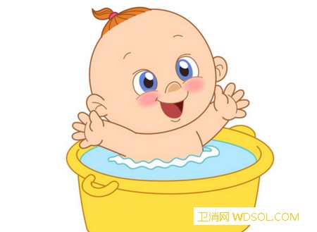 新生儿洗澡12个注意事项湿疹发烧能洗吗_脐带-水温-清洗-洗澡-