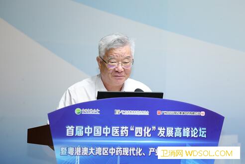 首届中国中医药“四化”发展高峰论坛在广州举行_板蓝根-抗病毒-广东省-中药