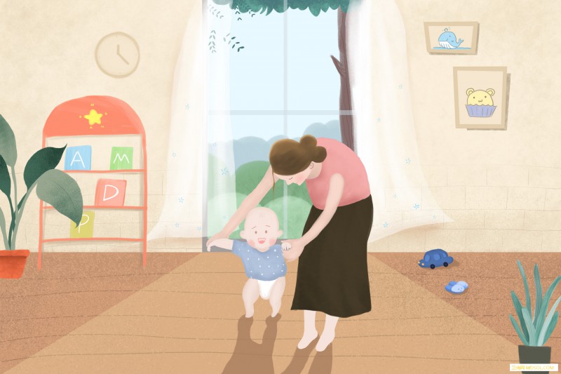 孩子走路早晚跟什么因素有关_骨骼-早晚-家长们-走路-