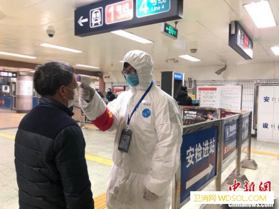 北京地铁31日首班车起全网“测温”进站_测温-站内-进站-成像