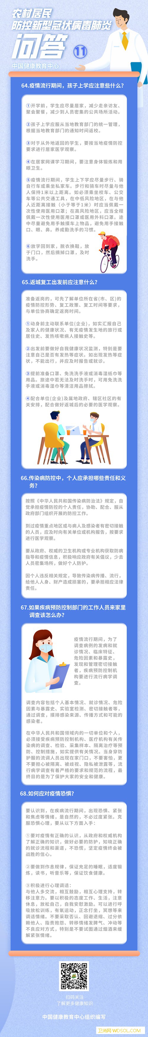 图解：疫情流行期间孩子上学应该注意些什么？_责编-些什么-疫情-图解